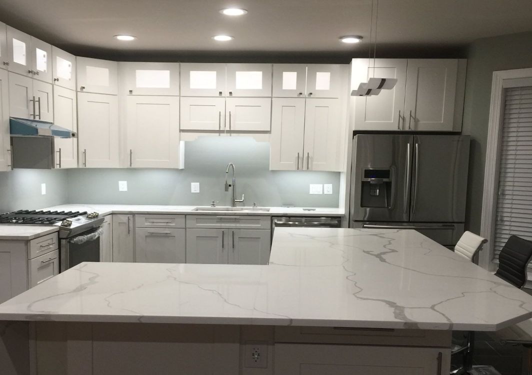 The Best Kitchen Countertop Replacement Options GiGi Homes Construction   New White Kitchen Countertops 