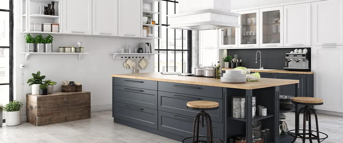 modern and minimal kitchen remodel