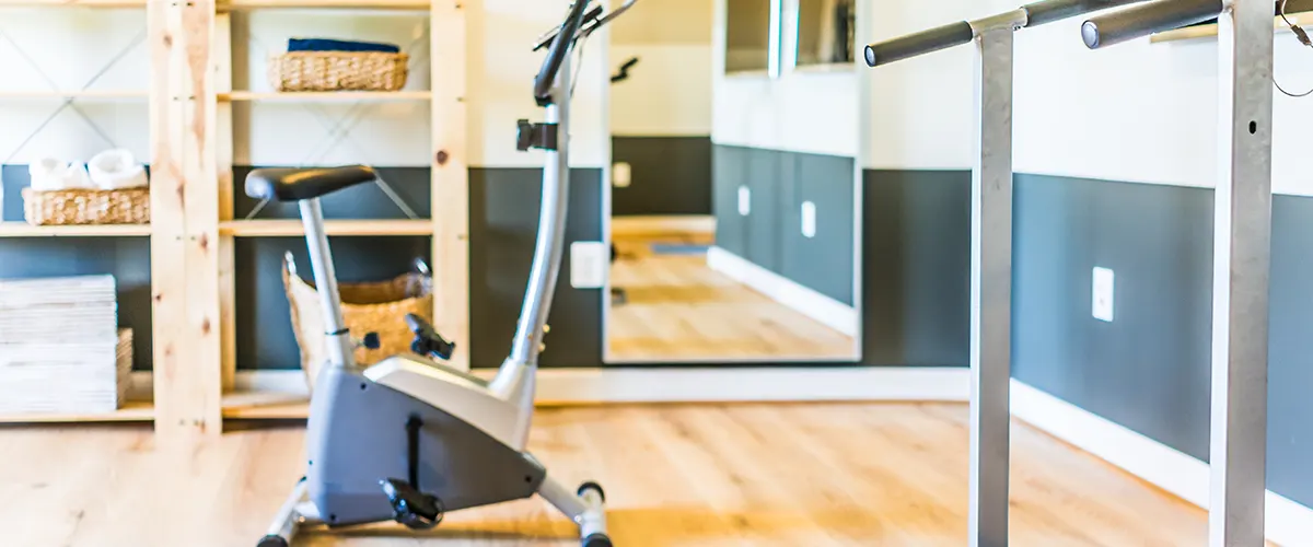 gym in basement