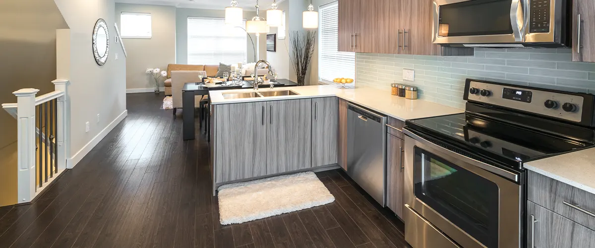 wooden kitchen floors