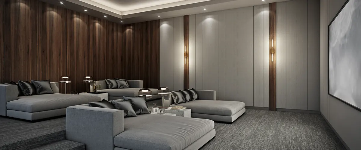 modern home cinema